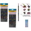 Unique Transformers Birthday Party Supplies Favor Bundle Pack includes 24Pencils, 24Tattoos, 1 Dinosaur Sticker Sheet