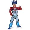Disguise costumes Optimus Prime Rescue Bot Toddler Muscle Costume(Red/Blue)