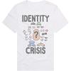 Popfunk Official Game Night Adult Unisex Classic Ring-Spun T-Shirt Collection(The Idenity Crisis – White)