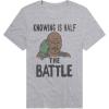 Popfunk Official Game Night Adult Unisex Classic Ring-Spun T-Shirt Collection(The Og Action Figure – Grey Heather)