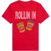 Popfunk Official Game Night Adult Unisex Classic Ring-Spun T-Shirt Collection(The Play-doh – Red)