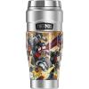 Transformers Autobots V Decepticons THERMOS STAINLESS KING Stainless Steel Travel Tumbler, Vacuum insulated & Double Wall, 16oz