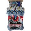 Transformers Battle in Brooklyn Optimus Prime Kids Super Soft Comforter and Sheet Set with Sham, 5 Piece Full Size, (Official Licensed Product) by Franco(Transformers)