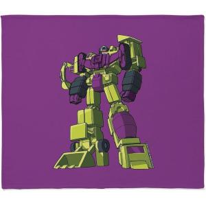 CafePress Transformers Sound of The 80S Throw Blanket Super Soft Fleece Plush Throw Blanket, 60″x50″(Transformers Devastator Throw Blanket)