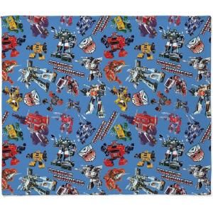 CafePress Transformers Sound of The 80S Throw Blanket Super Soft Fleece Plush Throw Blanket, 60″x50″(Transformers Vintage Pattern Throw Blanket)