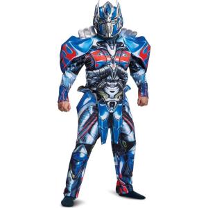 Disguise Men’s Optimus Prime Movie Deluxe Adult Costume