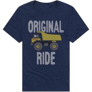 Popfunk Official Game Night Adult Unisex Classic Ring-Spun T-Shirt Collection(The Dump Truck – Navy Blue)
