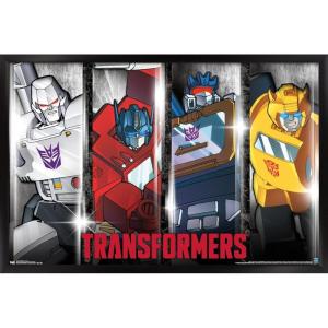 Trends International Hasbro Transformers – Classic Wall Poster, 22.375″ x 34″, Premium Unframed Version(Black Framed Version)
