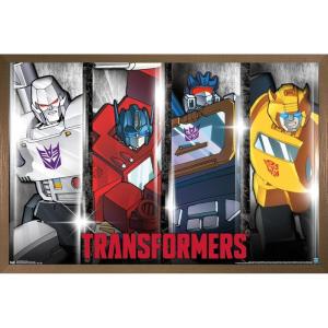 Trends International Hasbro Transformers – Classic Wall Poster, 22.375″ x 34″, Premium Unframed Version(Bronze Framed Version)