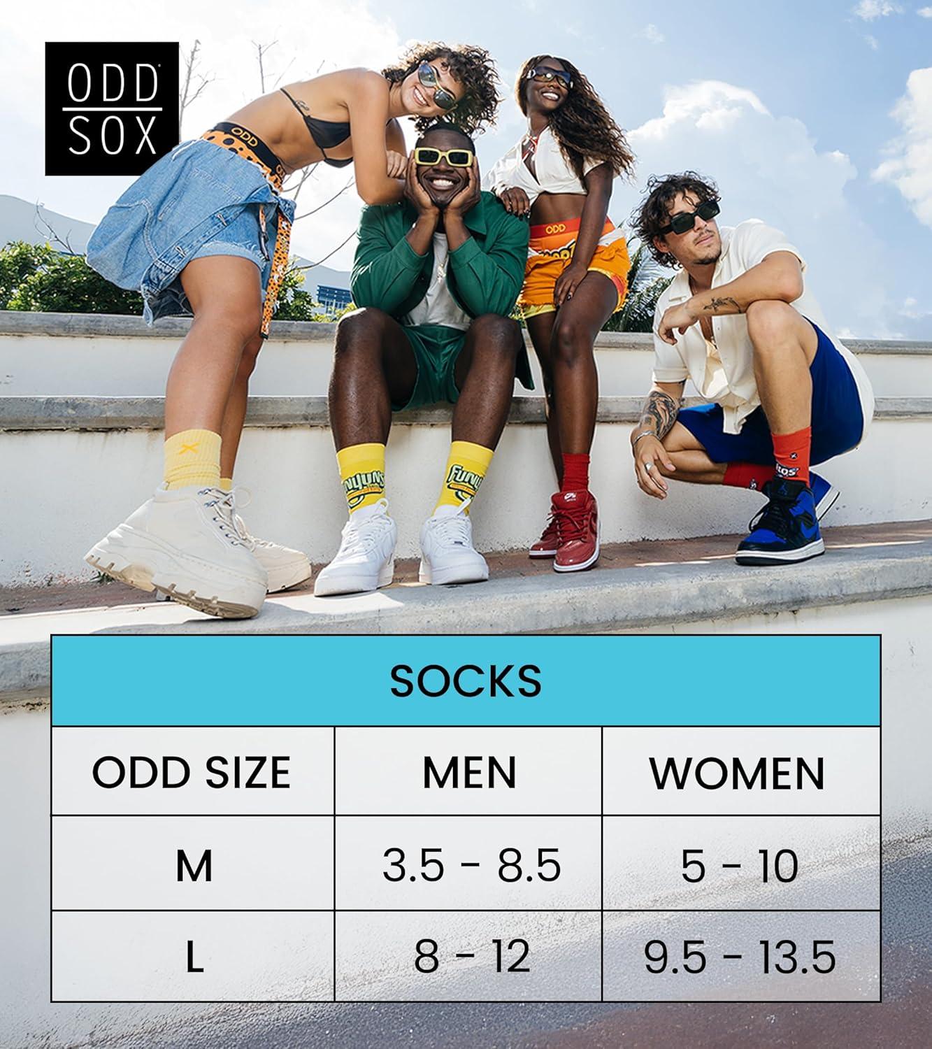 imageOdd Sox Funny Crew Socks Transformers Adult Large 812