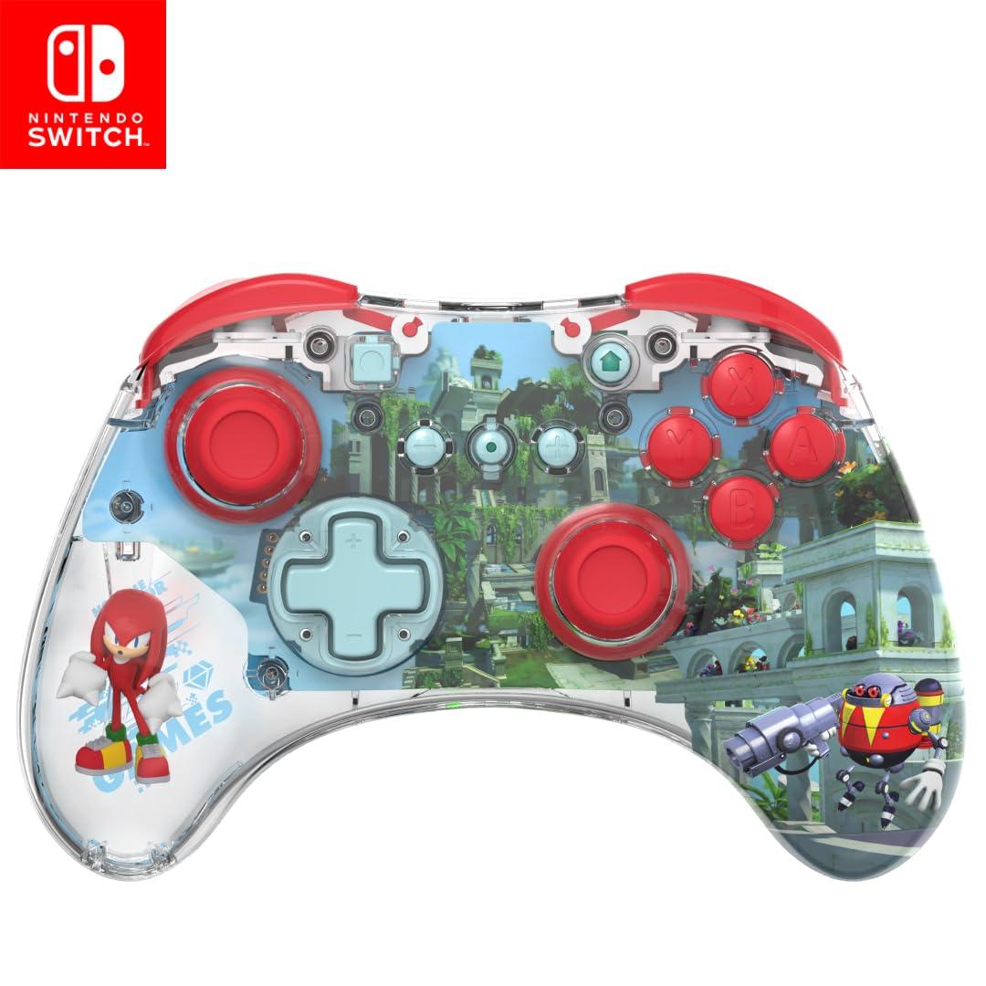imagePDP REALMz Nintendo Switch Pro Controller Customizable LED Lighting 35mm Headphone Jack Officially Licensed by Nintendo and Hasbro Transformers Optimus Prime City BattleKnuckles