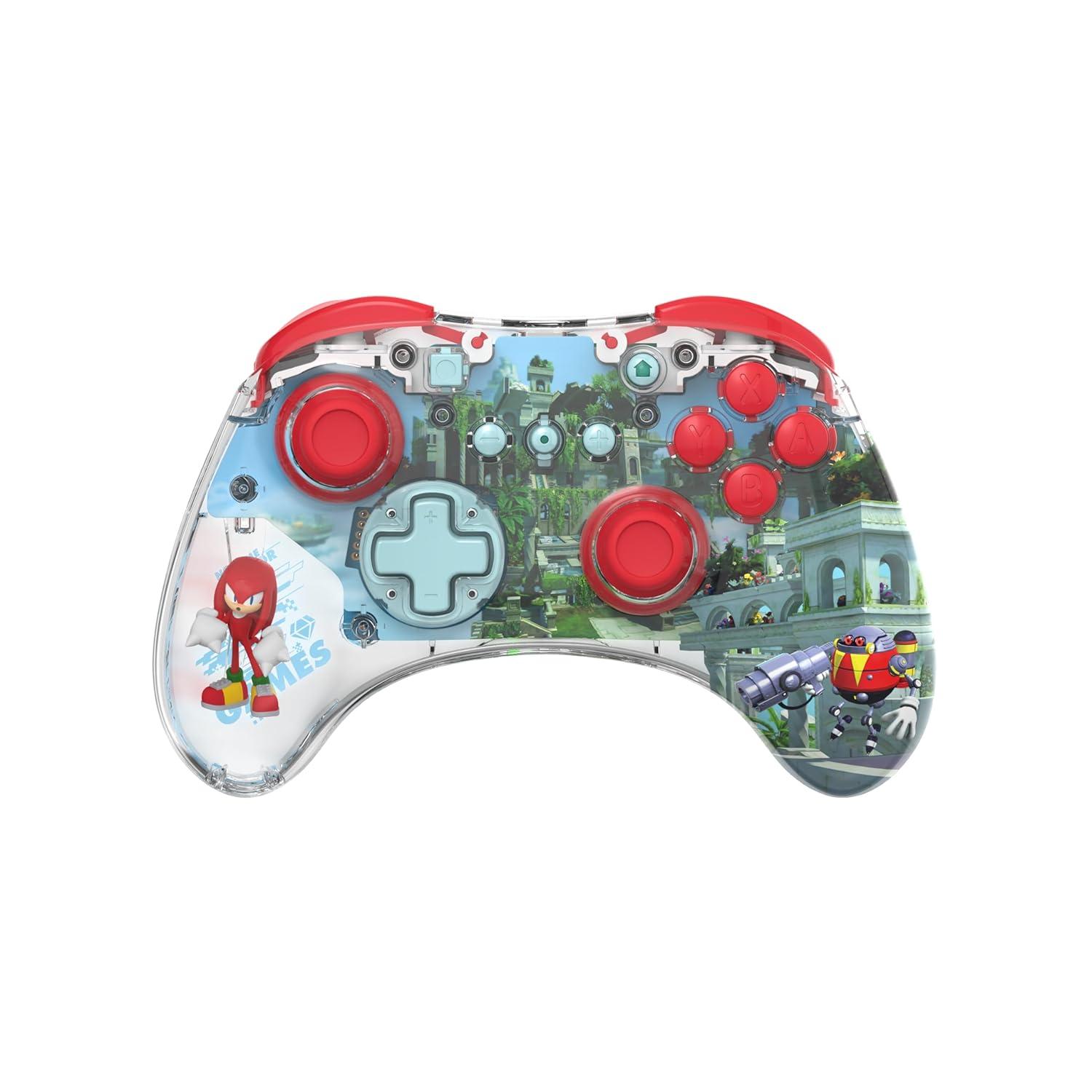 imagePDP REALMz Nintendo Switch Pro Controller Customizable LED Lighting 35mm Headphone Jack Officially Licensed by Nintendo and Hasbro Transformers Optimus Prime City BattleKnuckles