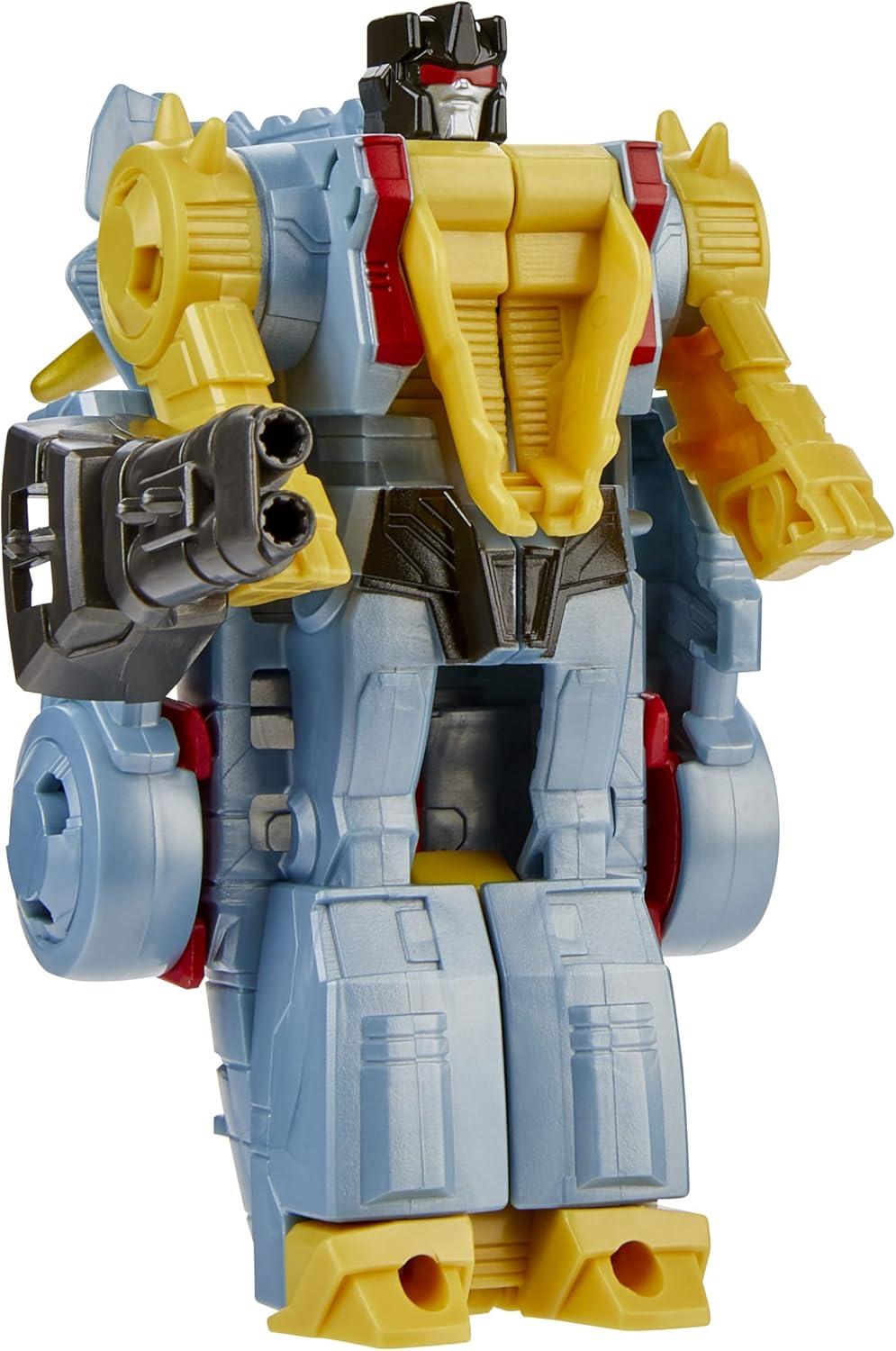 imageTransformers Bumblebee Cyberverse Adventures Dinobots Unite Toys Dino Combiners Bumbleswoop 2Pack Action Figures Ages 6 and Up 45inchSlugtron 2Pack