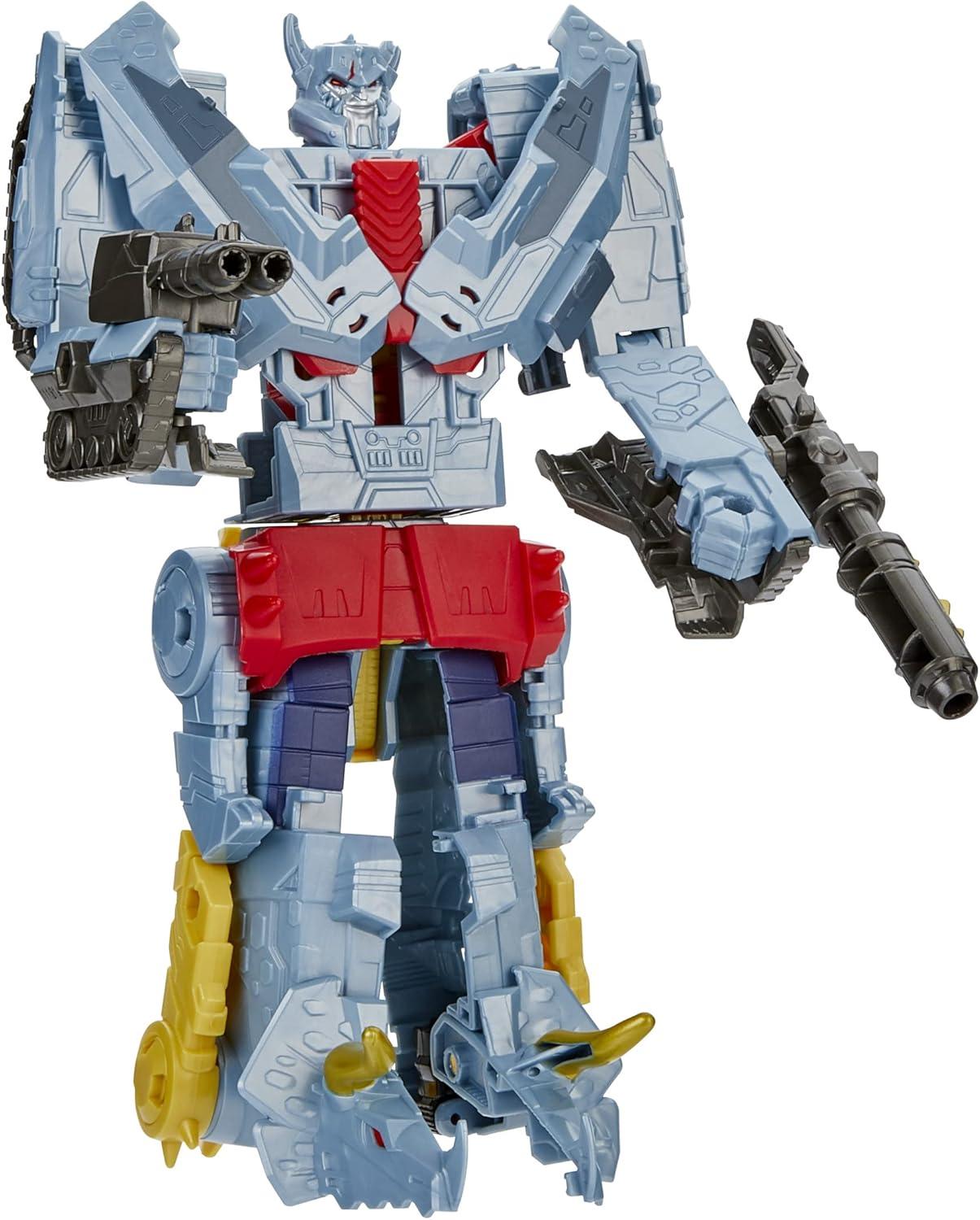 imageTransformers Bumblebee Cyberverse Adventures Dinobots Unite Toys Dino Combiners Bumbleswoop 2Pack Action Figures Ages 6 and Up 45inchSlugtron 2Pack