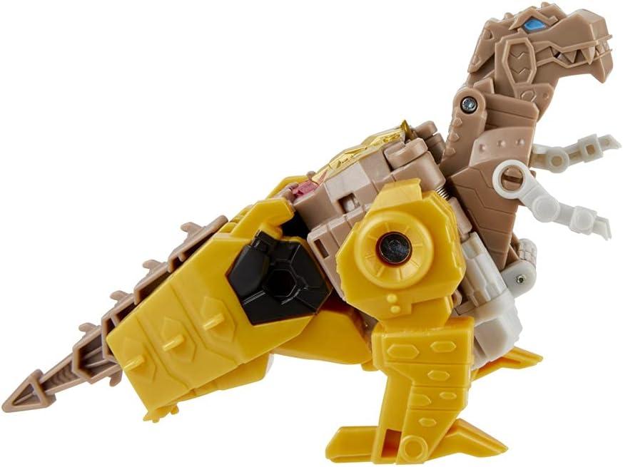 imageTransformers Bumblebee Cyberverse Adventures Dinobots Unite Toys Dino Combiners Bumbleswoop 2Pack Action Figures Ages 6 and Up 45inchWheelgrim 2Pack