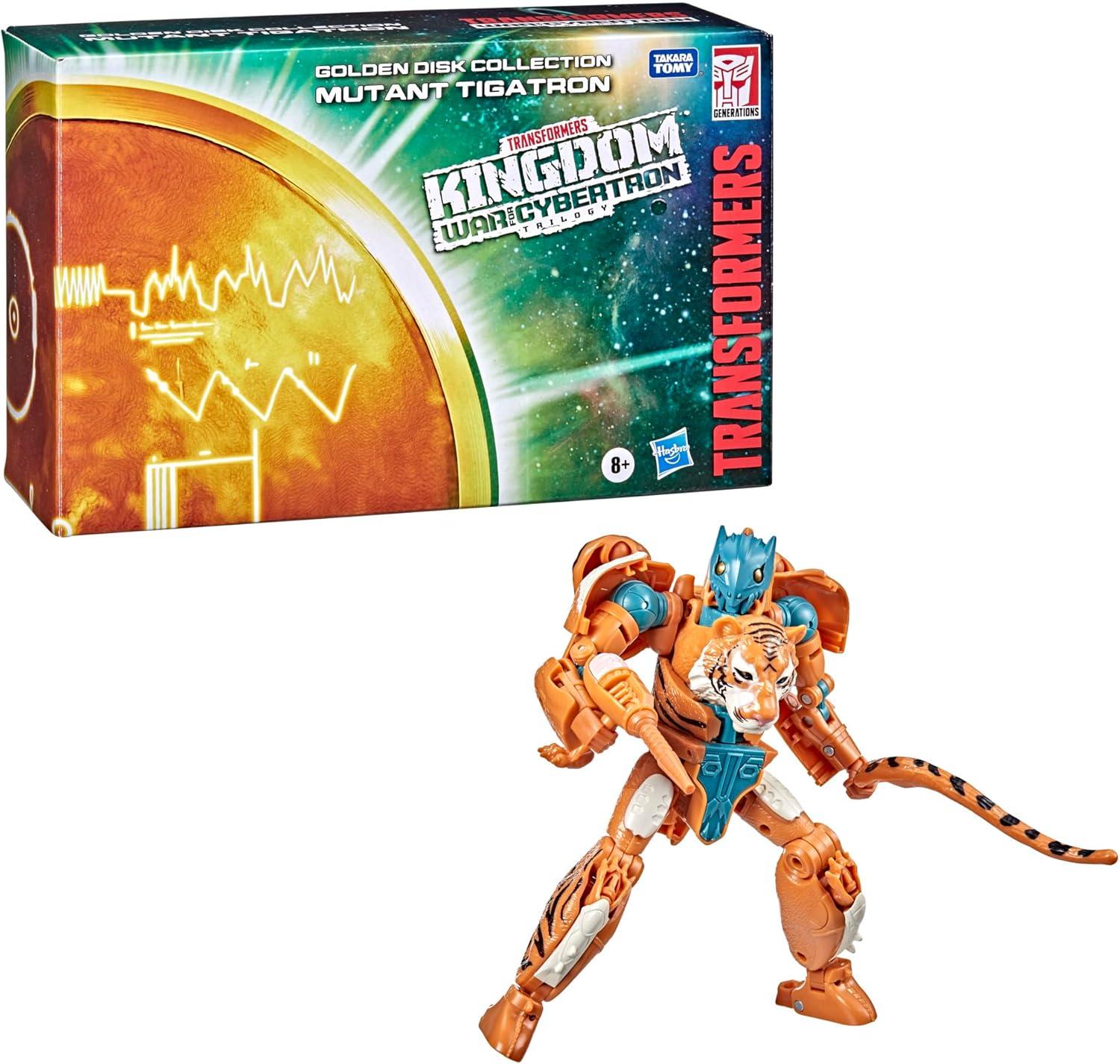imageTransformers Generations War for Cybertron Golden Disk Collection Chapter 3 Mutant Tigatron Ages 8 and Up 7inch Amazon Exclusive