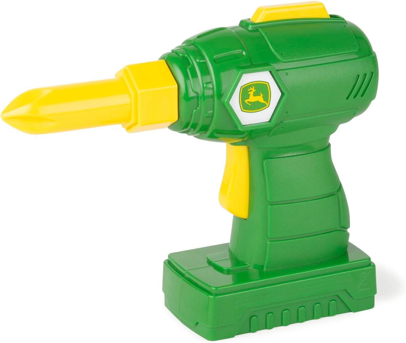 imageTransformers Optimus Prime Building Toys STEM Toys Including Toy Electric Drill and AA Batteries Transformers Toys Robot Building Toys Ages 18 Months and UpGreen