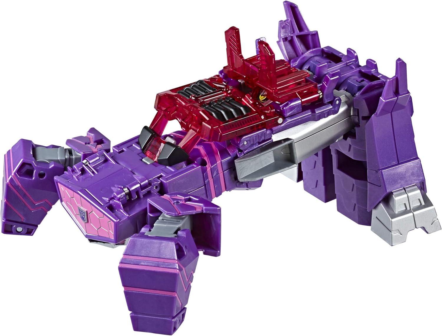 imageTransformers Toys Cyberverse Ultimate Class Shockwave Action Figure Combines with Energon Armor to Power Up for Kids Ages 6 and Up 9inch