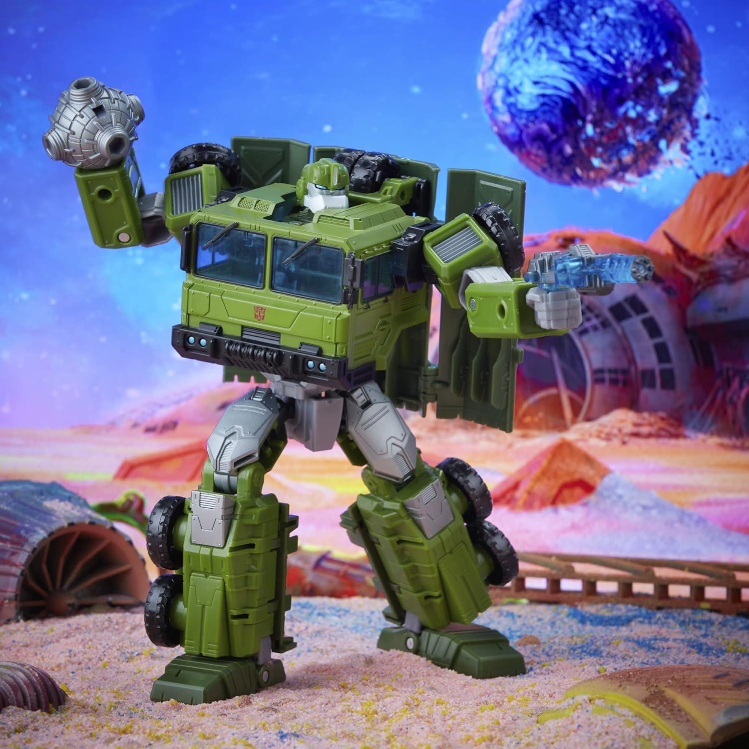 imageTransformers Toys Generations Legacy Voyager Prime Universe Bulkhead Action Figure Kids Ages 8 and Up 7inch
