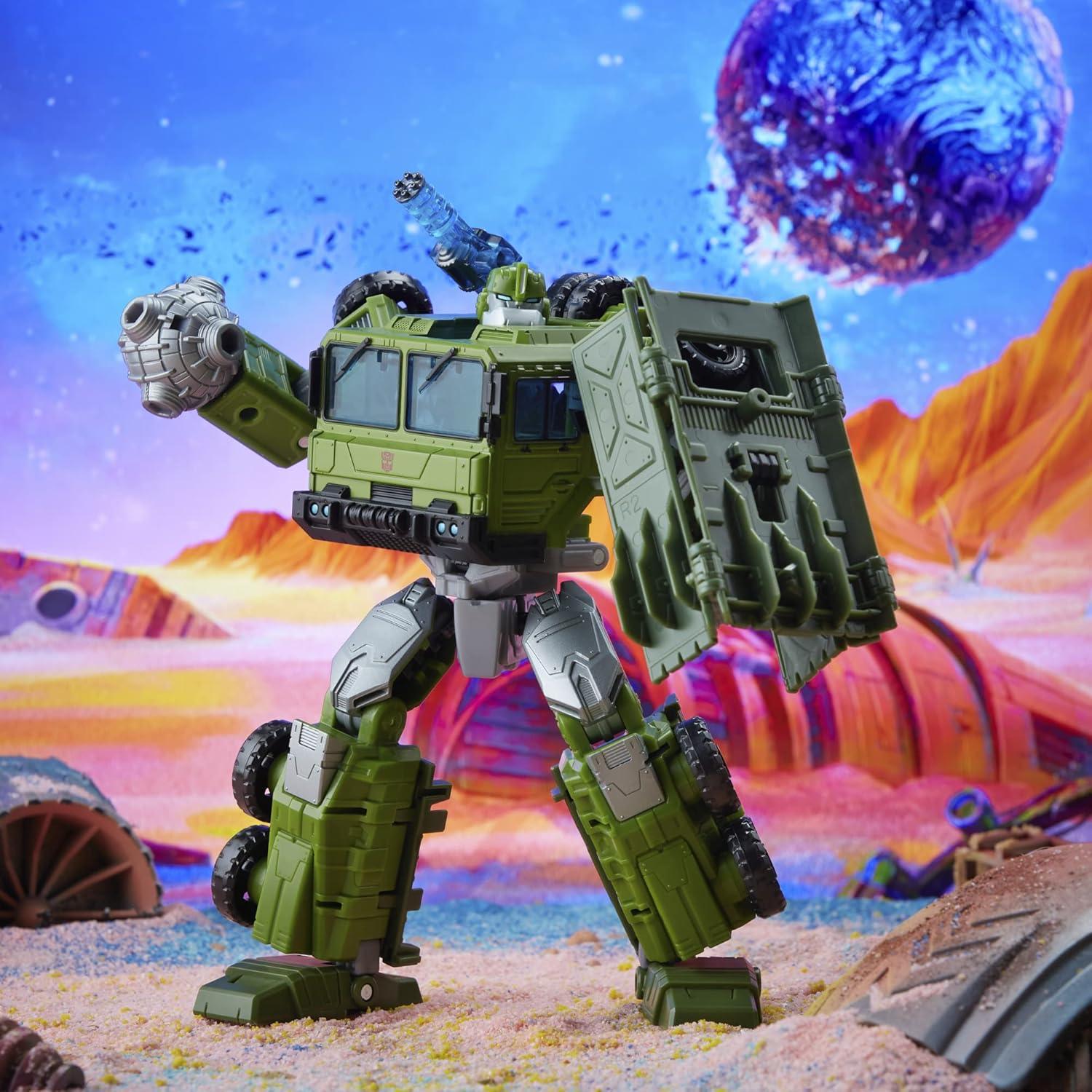 imageTransformers Toys Generations Legacy Voyager Prime Universe Bulkhead Action Figure Kids Ages 8 and Up 7inch