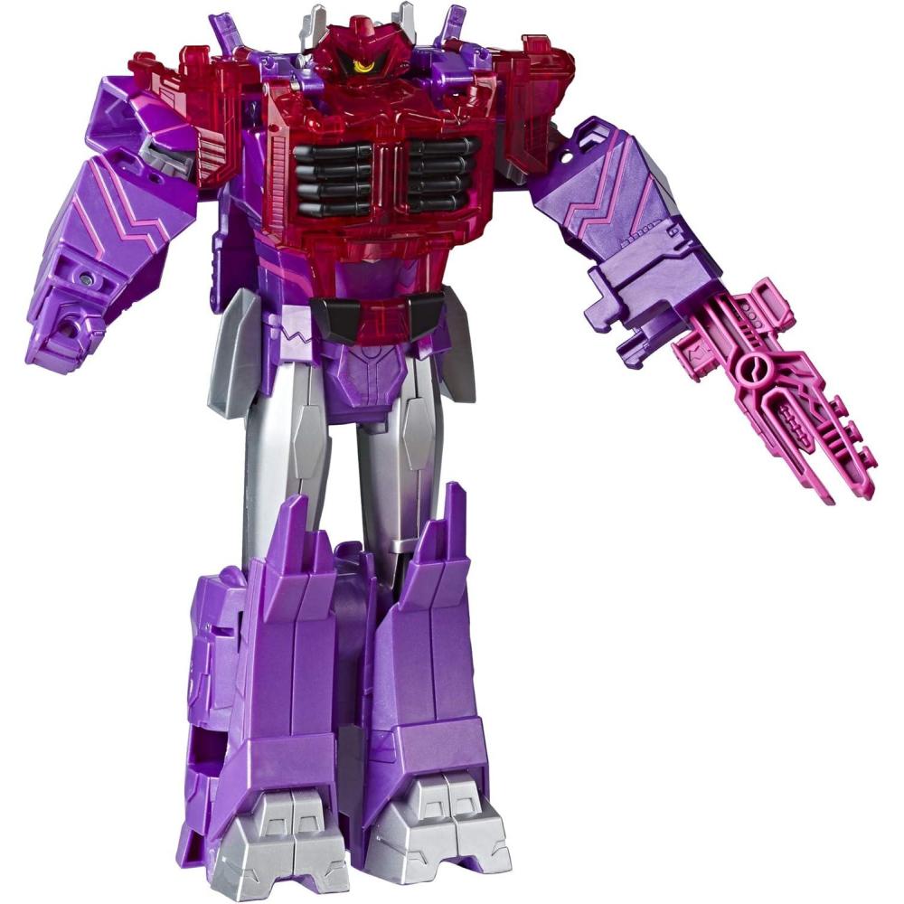 imageTransformers Toys Cyberverse Ultimate Class Shockwave Action Figure Combines with Energon Armor to Power Up for Kids Ages 6 and Up 9inch