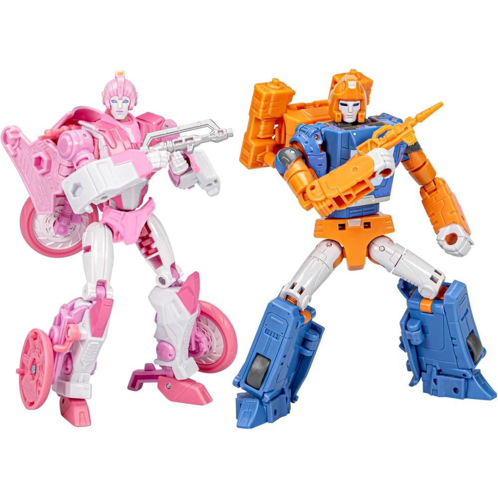 imageTransformers Toys Legacy Evolution War Dawn 2Pack Deluxe Cybertronian Erial and Dion Toys Action Figures for Boys and Girls Ages 8 and Up SDCC 2023 Exclusive