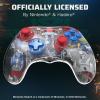 PDP REALMz Nintendo Switch Pro Controller, Customizable LED Lighting, 3.5mm Headphone Jack, Officially Licensed by Nintendo and Hasbro, Transformers: Optimus Prime City Battle(Optimus Prime)