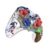 PDP REALMz Nintendo Switch Pro Controller, Customizable LED Lighting, 3.5mm Headphone Jack, Officially Licensed by Nintendo and Hasbro, Transformers: Optimus Prime City Battle(Sonic)