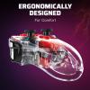 PDP REALMz Nintendo Switch Pro Controller, Customizable LED Lighting, 3.5mm Headphone Jack, Officially Licensed by Nintendo and Hasbro, Transformers: Optimus Prime City Battle(Shadow ARK Chaos)