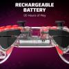 PDP REALMz Nintendo Switch Pro Controller, Customizable LED Lighting, 3.5mm Headphone Jack, Officially Licensed by Nintendo and Hasbro, Transformers: Optimus Prime City Battle(Shadow ARK Chaos)