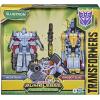 Transformers Bumblebee Cyberverse Adventures Dinobots Unite Toys Dino Combiners Bumbleswoop 2-Pack Action Figures, Ages 6 and Up, 4.5-inch(Slugtron 2-Pack)