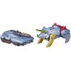 Transformers Bumblebee Cyberverse Adventures Dinobots Unite Toys Dino Combiners Bumbleswoop 2-Pack Action Figures, Ages 6 and Up, 4.5-inch(Slugtron 2-Pack)