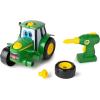 Transformers Optimus Prime Building Toys – STEM Toys Including Toy Electric Drill and AA Batteries – Transformers Toys – Robot Building Toys Ages 18 Months and Up(Green)