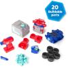 Transformers Optimus Prime Building Toys – STEM Toys Including Toy Electric Drill and AA Batteries – Transformers Toys – Robot Building Toys Ages 18 Months and Up(Red)