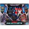 Transformers: Reactivate Video Game-Inspired Optimus Prime and Soundwave 2-Pack, 6.5-inch Converting Action Figures, 8+ Years