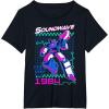 Transformers Soundwave 1984 Retro Grid Logo T-Shirt Small(Black)