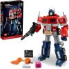 LEGO Icons Optimus Prime 10302 Transformers Figure Set, Collectible Transforming 2-in-1 Robot and Truck Model Building Kit for Adults, Perfect for Display or Play(Standard Packaging)