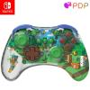 PDP REALMz Nintendo Switch Pro Controller, Customizable LED Lighting, 3.5mm Headphone Jack, Officially Licensed by Nintendo and Hasbro, Transformers: Optimus Prime City Battle(Minecraft Steve)