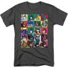 Popfunk Classic Transformers Squares T Shirt & Stickers(A. Charcoal)