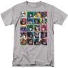 Popfunk Classic Transformers Squares T Shirt & Stickers(Athletic Heather)