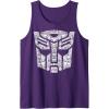 Transformers Autobots Icon Collage Filled Logo Tank Top(Purple)