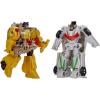 Transformers Bumblebee Cyberverse Adventures Dinobots Unite Toys Dino Combiners Bumbleswoop 2-Pack Action Figures, Ages 6 and Up, 4.5-inch(Wheelgrim 2-Pack)