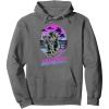 Transformers Grimlock Skater Beach Paradise Color Pop Logo Pullover Hoodie(Asphalt Grey)