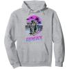 Transformers Grimlock Skater Beach Paradise Color Pop Logo Pullover Hoodie(Heather Grey)
