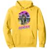 Transformers Grimlock Skater Beach Paradise Color Pop Logo Pullover Hoodie(Lemon Yellow)