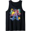 Transformers Retro Optimus Prime 80’s Print Tank Top(Black)