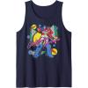 Transformers Retro Optimus Prime 80’s Print Tank Top(Navy Blue)