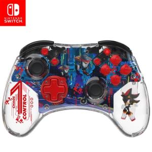 PDP REALMz Nintendo Switch Pro Controller, Customizable LED Lighting, 3.5mm Headphone Jack, Officially Licensed by Nintendo and Hasbro, Transformers: Optimus Prime City Battle(Shadow ARK Chaos)
