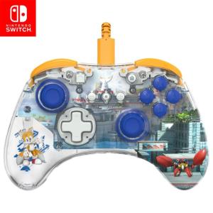 PDP REALMz Nintendo Switch Pro Controller, Customizable LED Lighting, 3.5mm Headphone Jack, Officially Licensed by Nintendo and Hasbro, Transformers: Optimus Prime City Battle(Tails)
