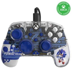 PDP REALMz Nintendo Switch Pro Controller, Customizable LED Lighting, 3.5mm Headphone Jack, Officially Licensed by Nintendo and Hasbro, Transformers: Optimus Prime City Battle(Sonic Speed)